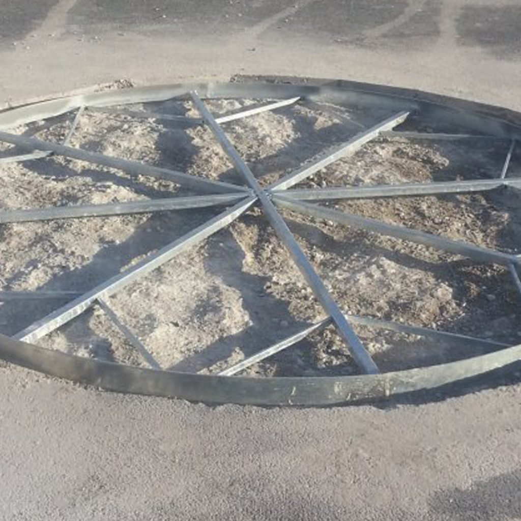 Disk Atma Metal Çemberi Ø 250